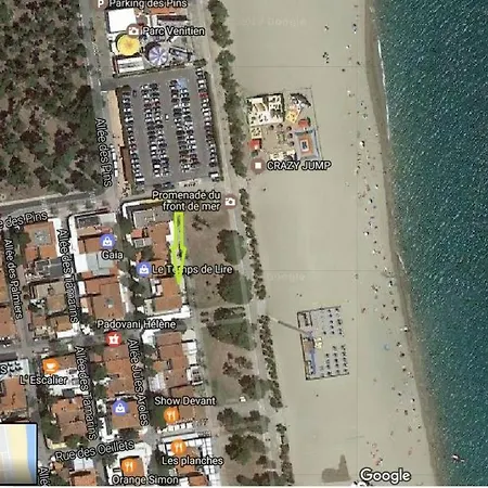 Front De Mer, Argeles Plage, Vue Exceptionnelle Apartment